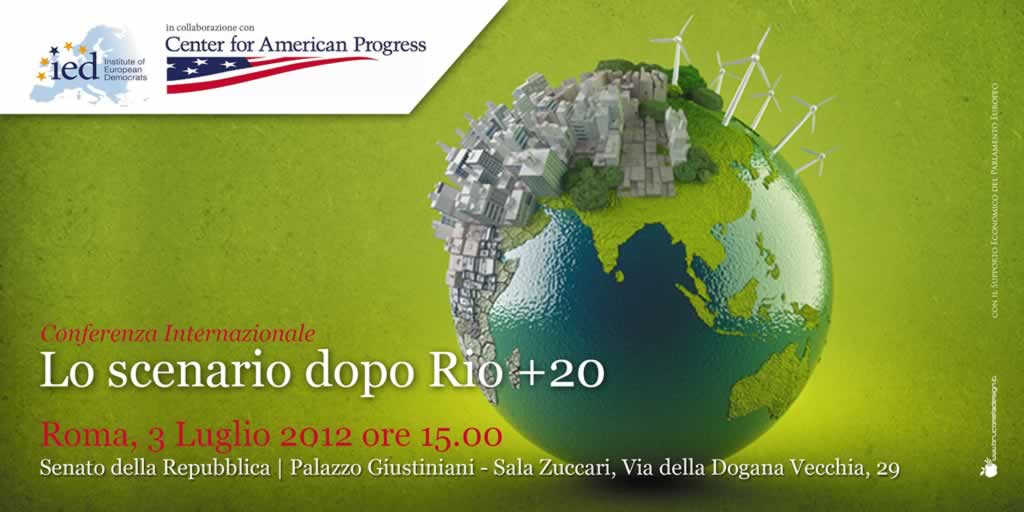 Strategie di sostenibilità e politiche globali dopo Rio+20