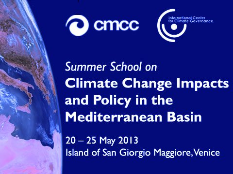 Summer School “Climate Change Impacts and Policy in the Mediterranean Basin”