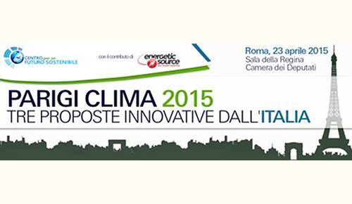 Parigi Clima 2015: tre proposte innovative dall’Italia