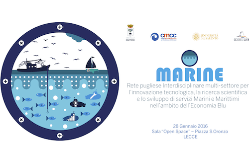 Marine: Rete pugliese Interdisciplinare multi-settore per l’innovazione tecnologica, la ricerca scientifica e lo sviluppo di servizi Marini e Marittimi nell’ambito dell’Economia Blu