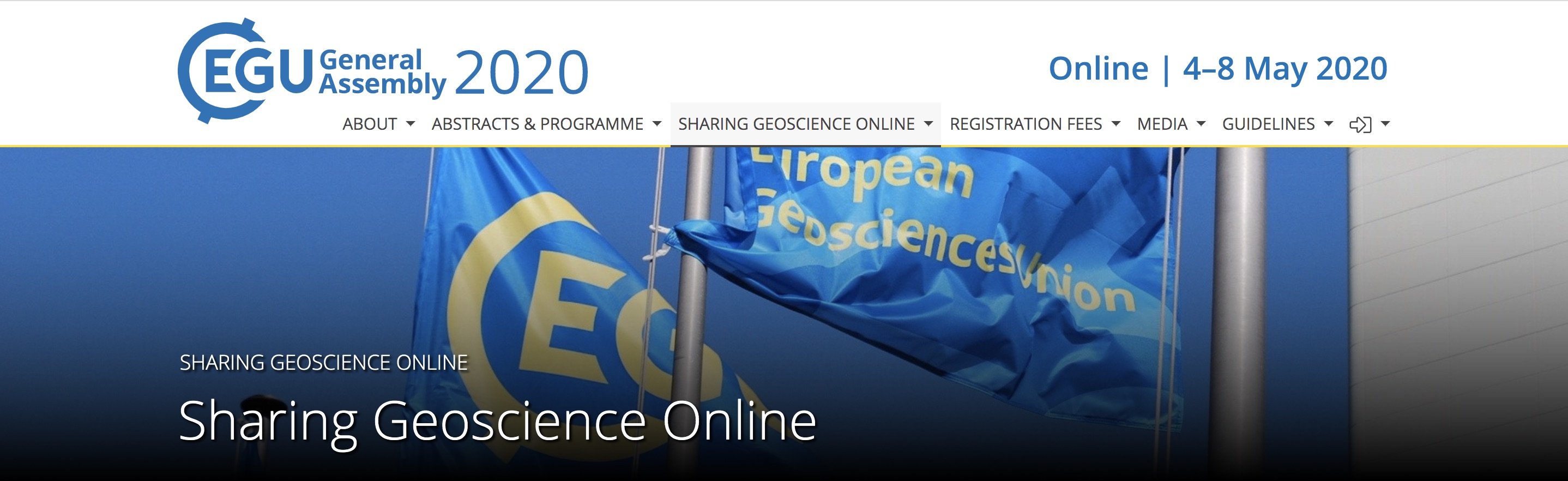 Il CMCC a “EGU2020: Sharing Geoscience Online”