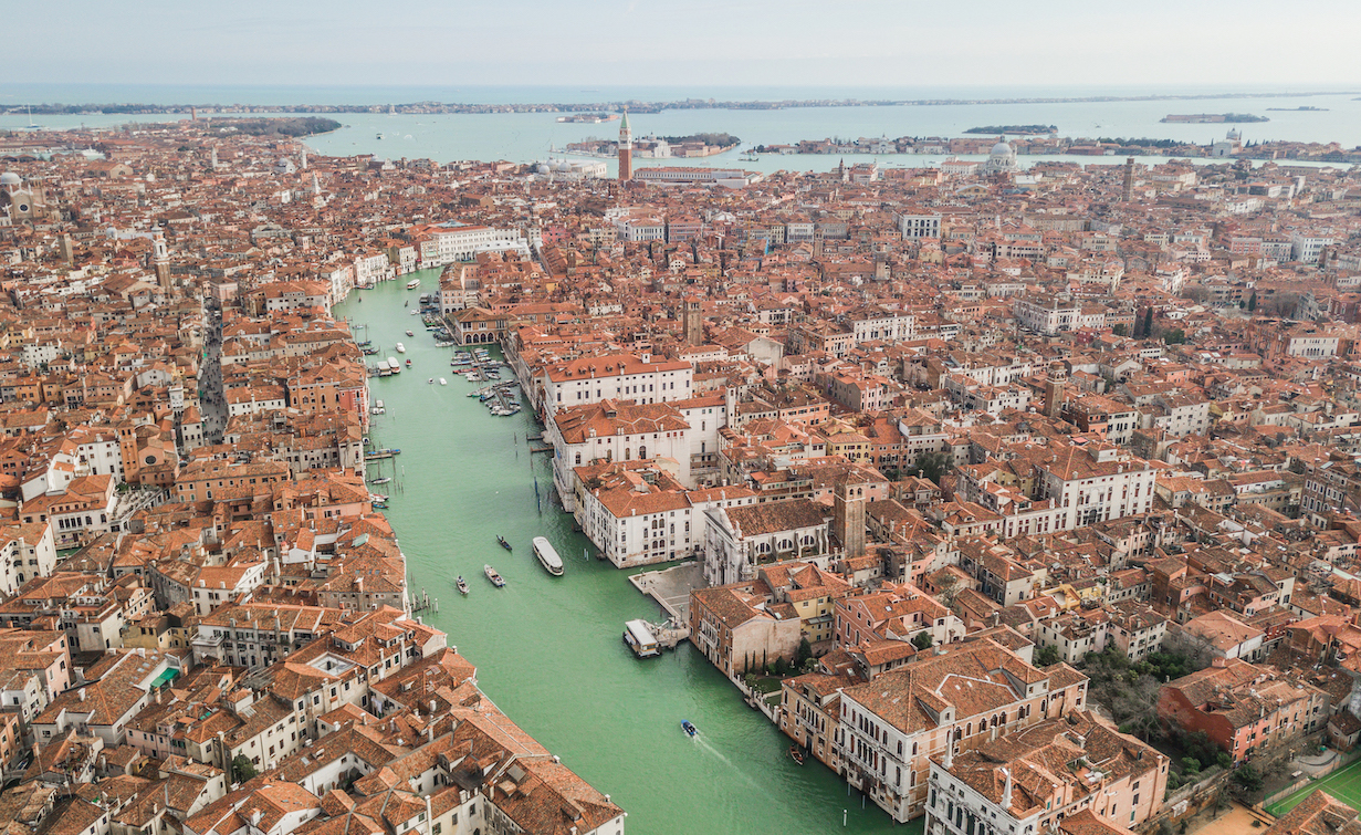 Venice: the risk maps of the flood-prone areas