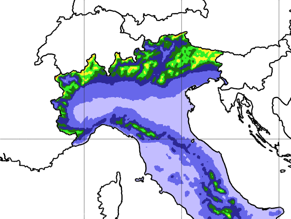 Italy in a changing climate, kilometer by kilometer:  the new open source data from CMCC projections