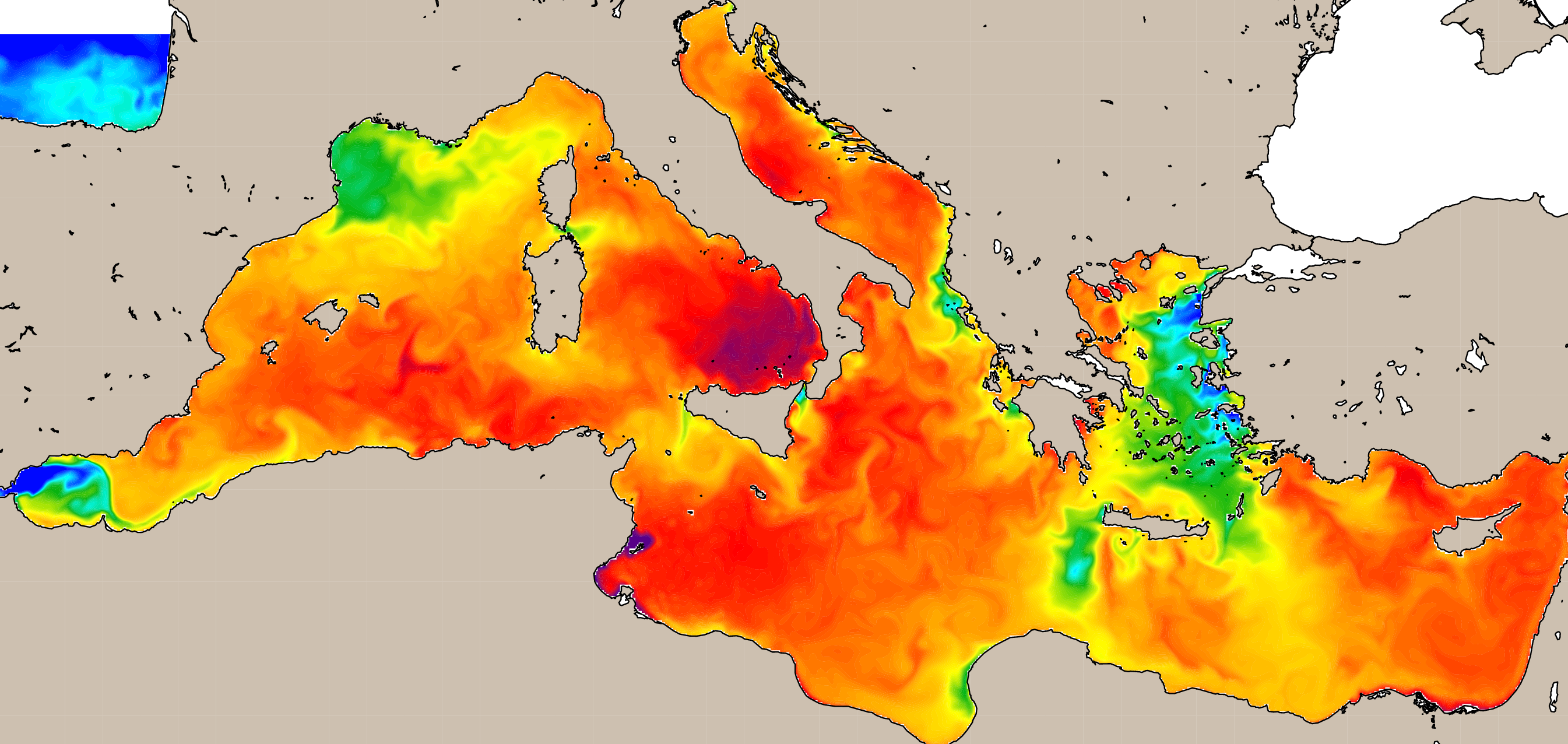 Over 30°C: Marine Heatwaves currently hitting the Mediterranean