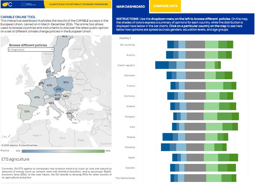 Overview of the CAPABLE online tool: See more on the online Dashboard