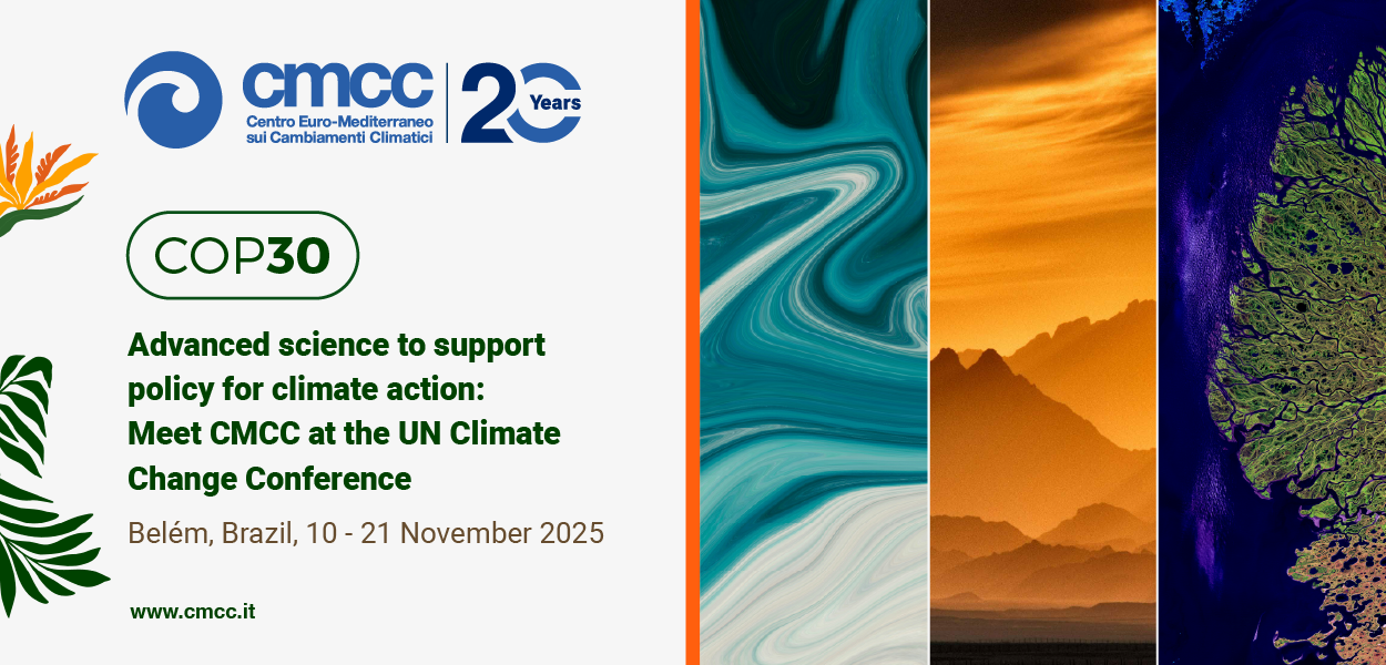 La scienza alla base delle politiche climatiche: il CMCC alla COP30 di Belém