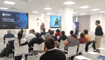 people at a conference