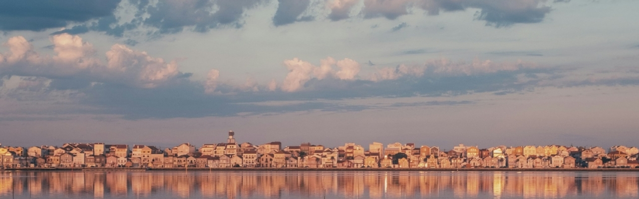 landscape water horizon