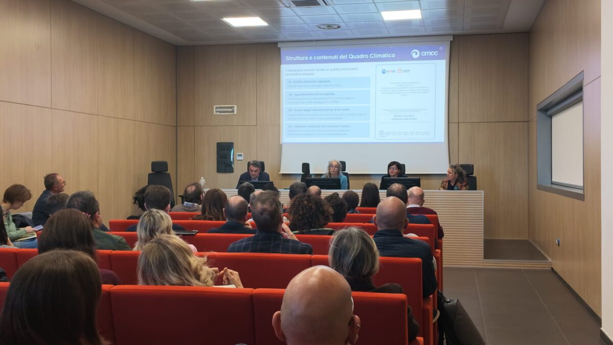 Dati e strumenti scientifici per l&rsquo;adattamento climatico della Puglia